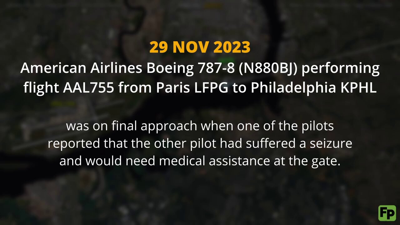 American Airlines pilot suffers seizure, unconscious during final approach to Philadelphia