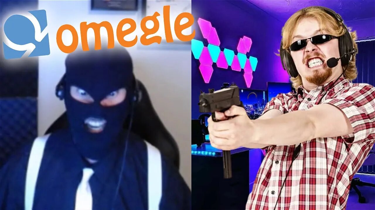 SCHOOL SHOOTER BUILDS GUN On Omegle