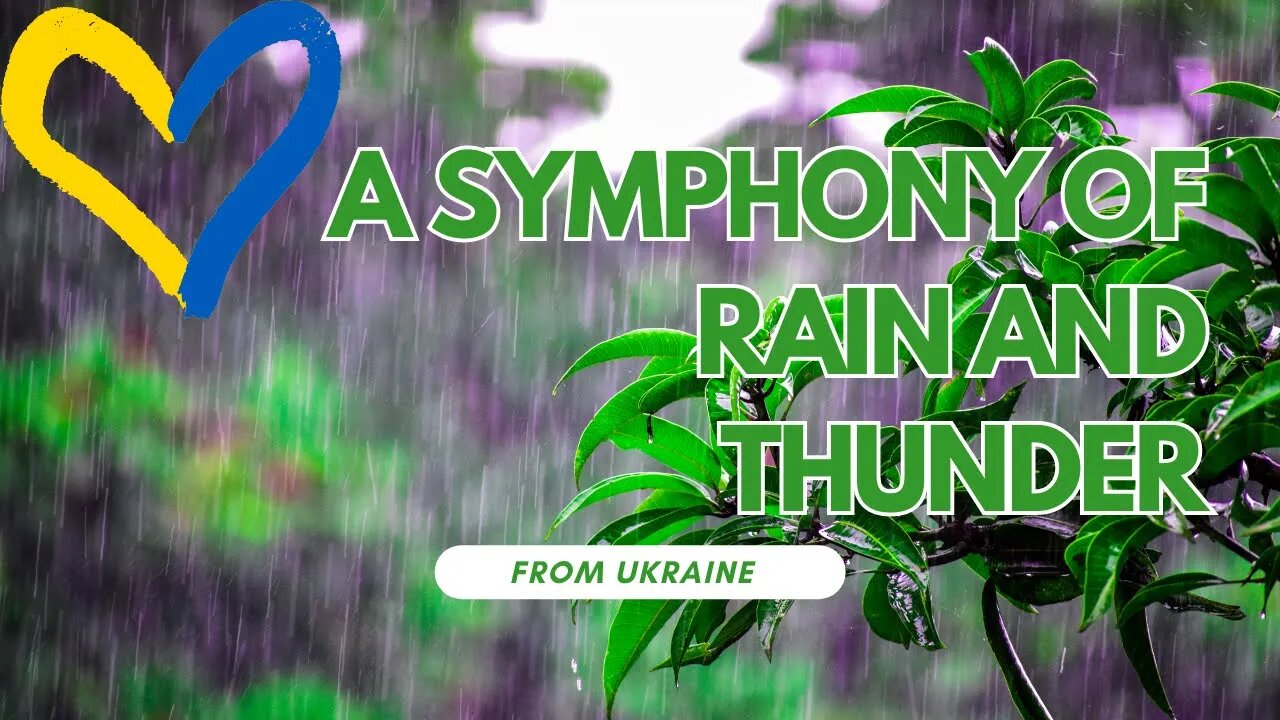 A Symphony of Rain and Thunder: Let the Soothing Sounds Transport You to Another World [ASMR]