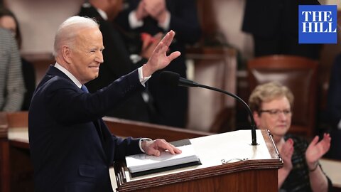 HAPPENING NOW: Biden Welcomed To House Of Representatives To Deliver State Of The Union Address