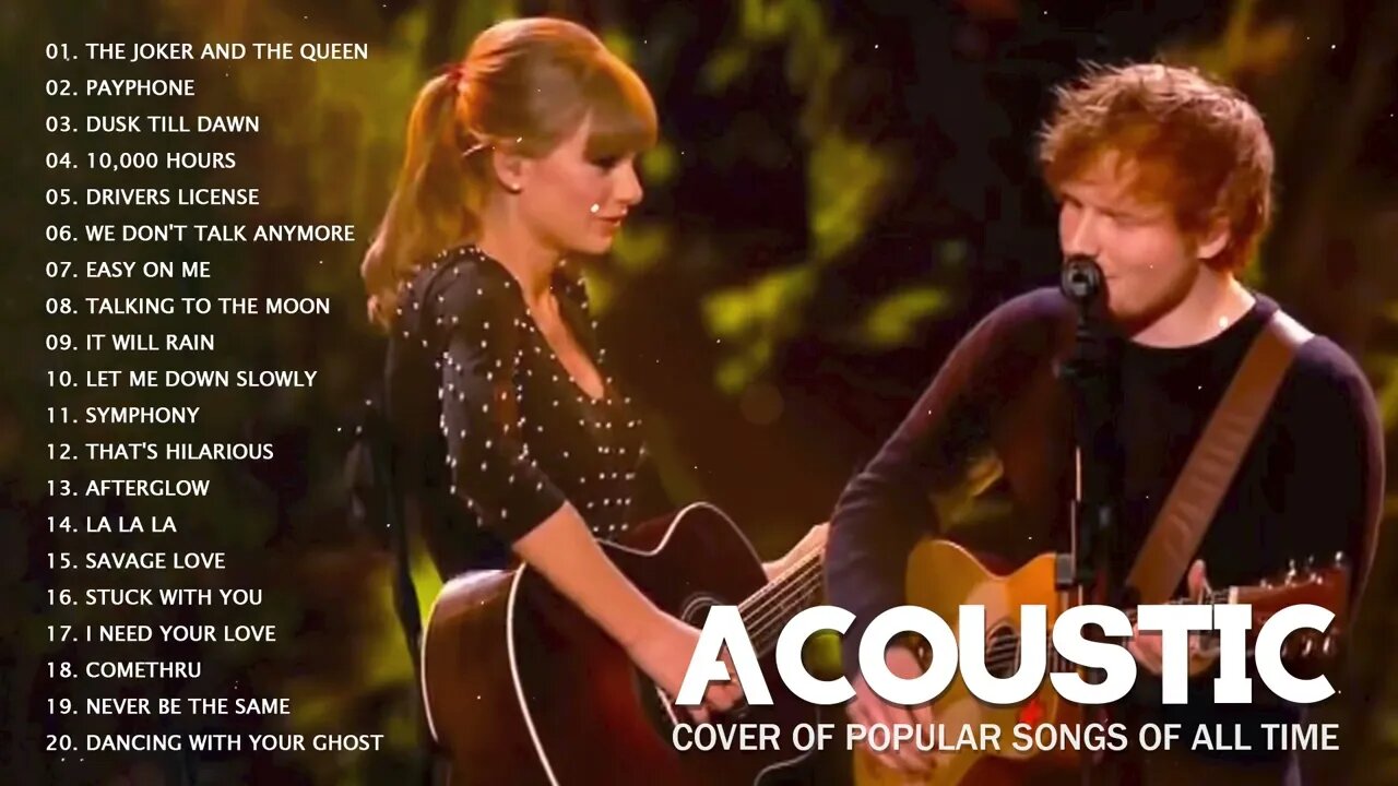 Acoustic Cover of Popular Songs of All Time Acoustic Songs Top Cover 2023 Playlist