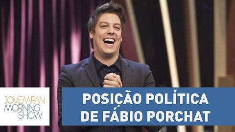 Esquerda? Direita? Porchat revela sua posição política