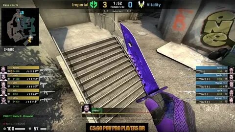 CSGO POV Imperial chelo (25/7) vs Vitality (Overpass) @ BLAST Premier Spring Final 2023