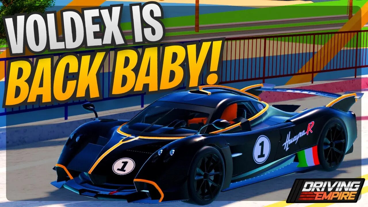 **VOLDEX** Added *PAGANI'S* Back To The Game!! | Roblox Driving Empire