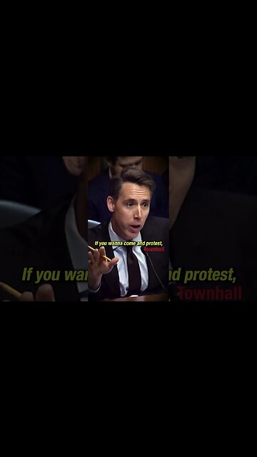 "Don't make me do this..." Josh Hawley HUMILIATES this Biden nominee into STUNNED SILENCE