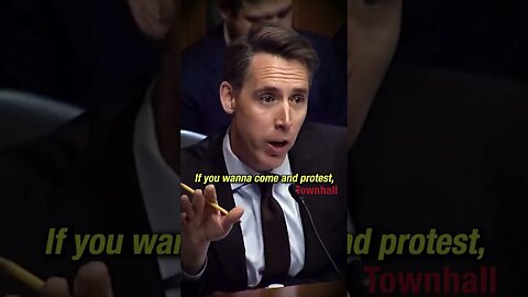 "Don't make me do this..." Josh Hawley HUMILIATES this Biden nominee into STUNNED SILENCE