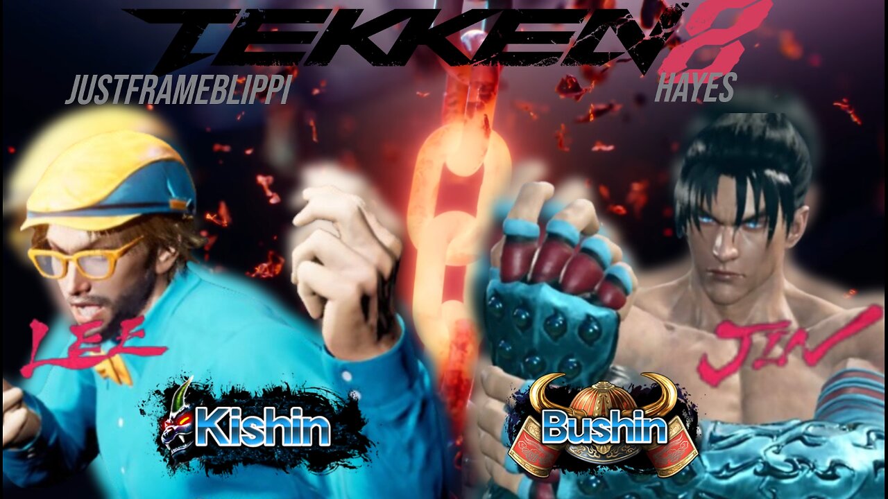 Tekken 8 Ranked - Road to Tekken King - JustFrameBlippi (Lee - Kishin) vs hayes (Jin - Bushin)