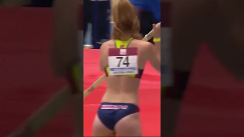 Maria Roberta GHERCA - Beautiful Italian Pole Vaulter _ Ancona 2022 #shorts #sports #polevault