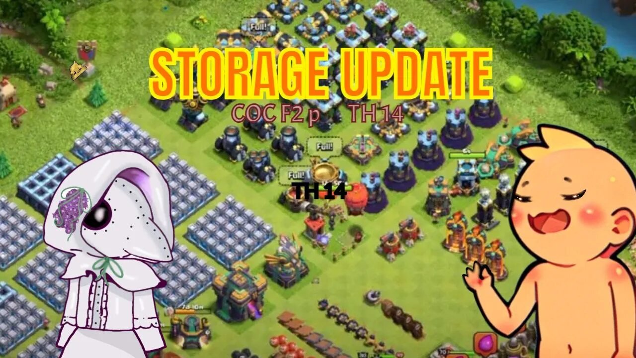 COC Storage Updates - Upgrade spree