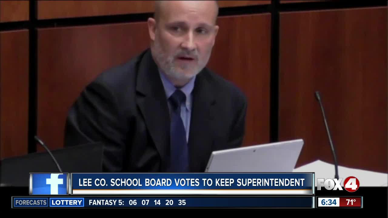 Lee County School Board votes to keep Greg Adkins as Superintendent