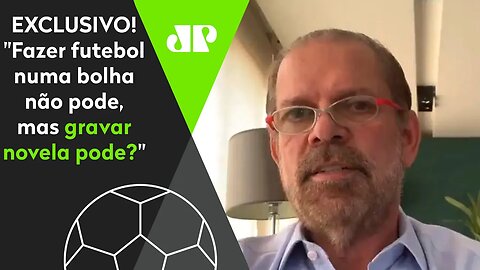 "Não tem COERÊNCIA nenhuma!" Presidente da FPF se REVOLTA com as autoridades