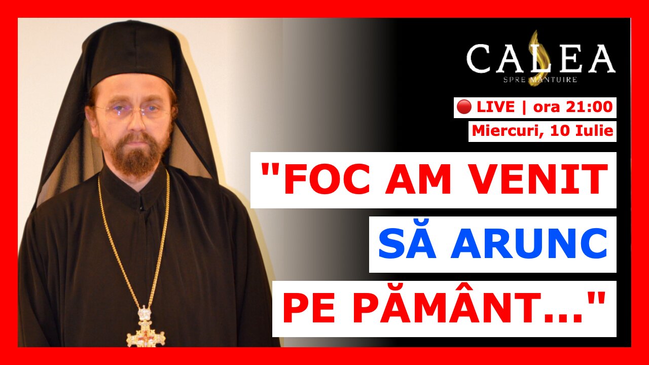 🔴 LIVE #832 - "FOC AM VENIT SĂ ARUNC PE PĂMÂNT..." || Pr. ANDREI COROIAN