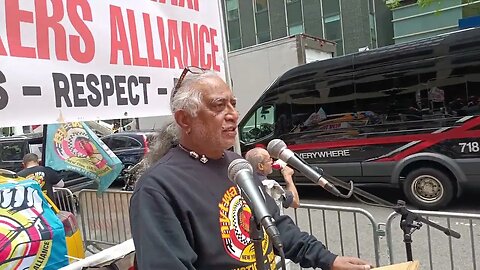 The Exemption from Congestion Pricing Rally Outside @GovKathyHochul Office 6/21/23 hosted by @NYTWA.