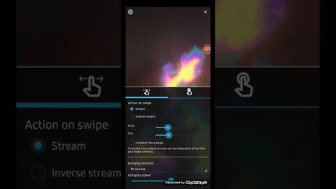 #shorts Magic fluids app for Android. Fireworks 10