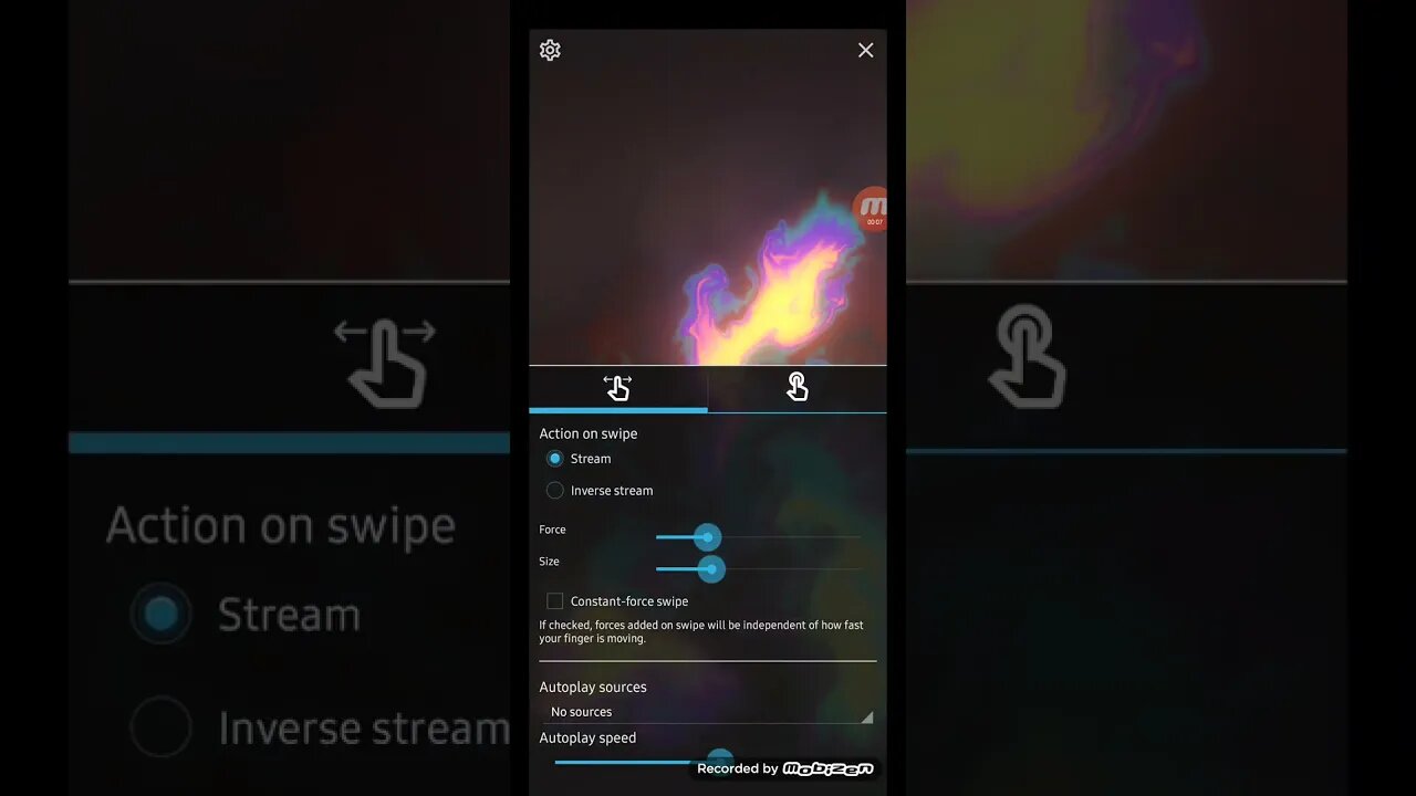 #shorts Magic fluids app for Android. Fireworks 10