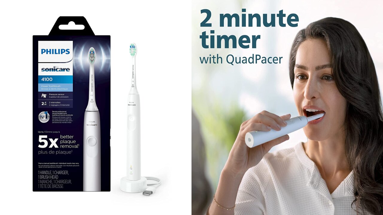 Philips Sonicare ProtectiveClean 4100 Electric Toothbrush