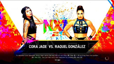 NXT Cora Jade vs Raquel Rodriguez