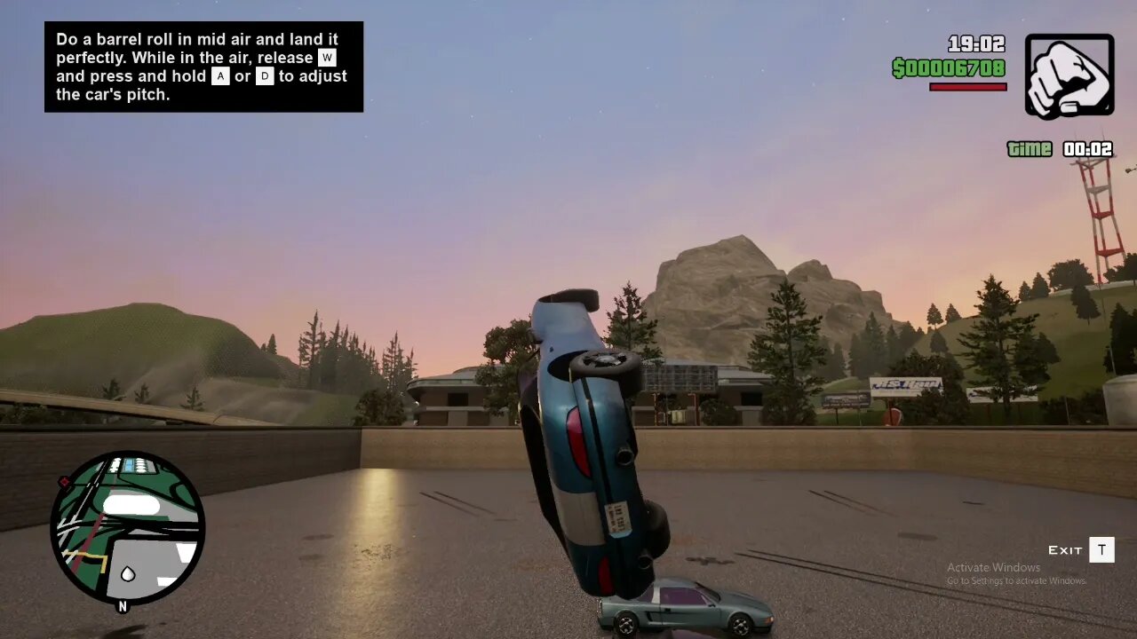 gta sa the definitive edition alley oop 7 sec #shorts