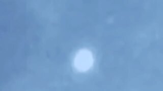 very large sphere UFO