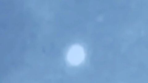 very large sphere UFO