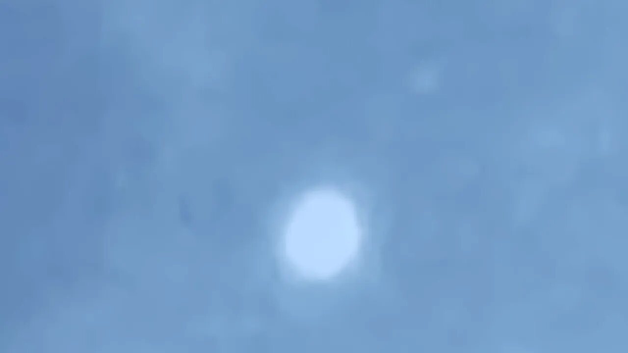 very large sphere UFO