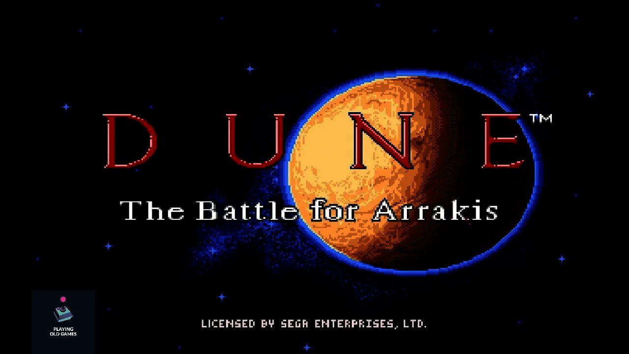 Dune 2 - The Battle For Arrakis - Sega Genesis - Longplay