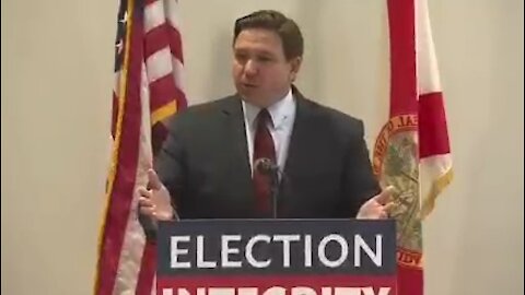 FL GOV. RON DESANTIS STATES: