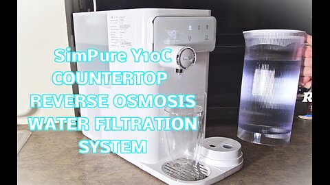 SimPure Y10C Countertop Reverse Osmosis Water Filtration System