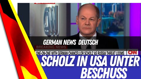 Scholz in den U.S.A. unter Beschuss.