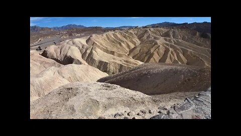 Zabriskie Point in Death Valley