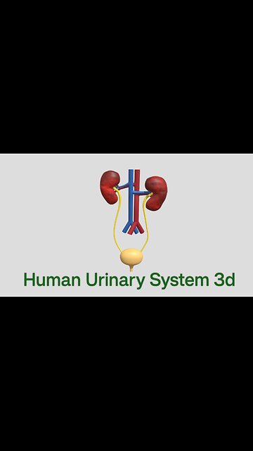 Human Urinary System 3d Animation by MWM Medical