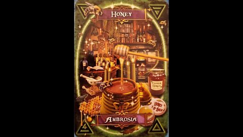 #23 Witches' Kitchen Oracle Cards Honey
