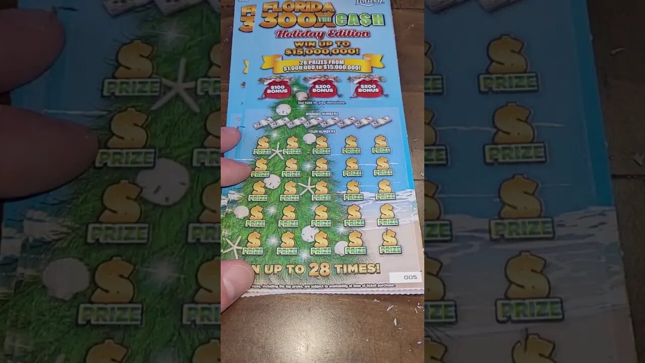 I bought $30 Scratch Off Tickets from the Florida Lottery!