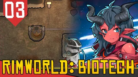 Gerador de POLUIÇÃO - Rimworld Biotech #03 [Série Gameplay PT-BR]