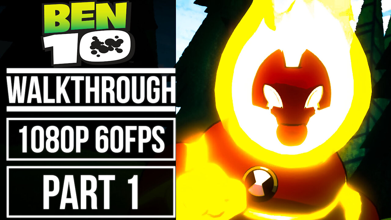 BEN 10 Gameplay Walkthrough PART 1 No Commentary [1080p 60fps]