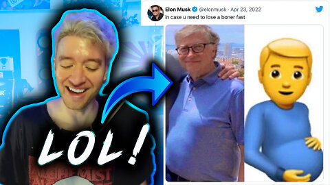 Elon Musk Makes Fun of Bill Gates on Twitter | Macron Wins French Election –Johnny Massacre Show 436