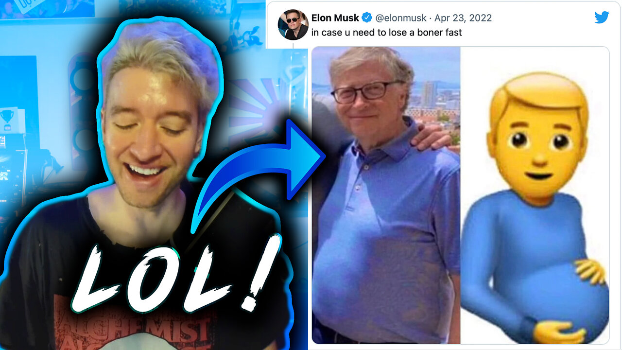 Elon Musk Makes Fun of Bill Gates on Twitter | Macron Wins French Election –Johnny Massacre Show 436