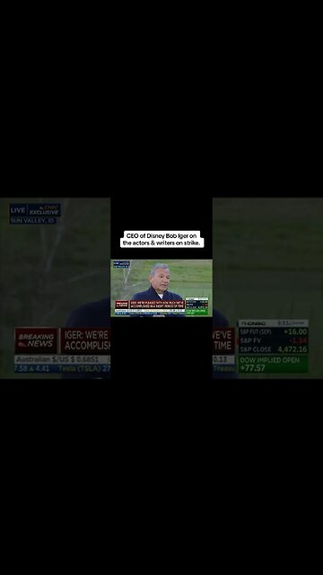 Disney CEO Bob Iger slams actor and writer demands for being “unrealistic.”