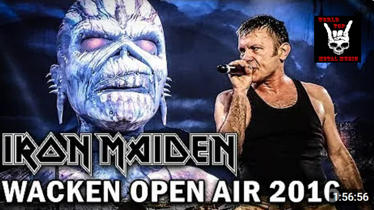 Iron Maiden Live Wacken Open Air 2016 - Full Show HD