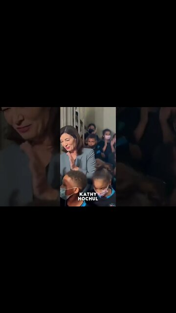 Kathy Hochul, Flew To Puerto Rico And Danced While Being Surrounded By Masked Children
