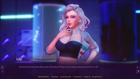 lily all dialogue/cutscenes/devotion quest subverse