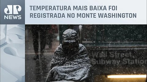 EUA batem recorde de frio com sensação térmica de -78º Celsius