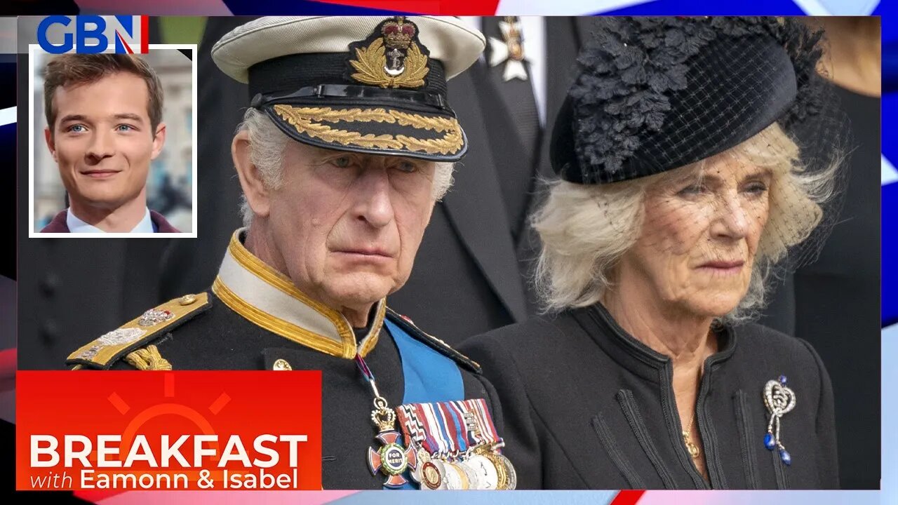 The King gives personal thank you to Royal Navy personal for their part in the late Queen's funeral