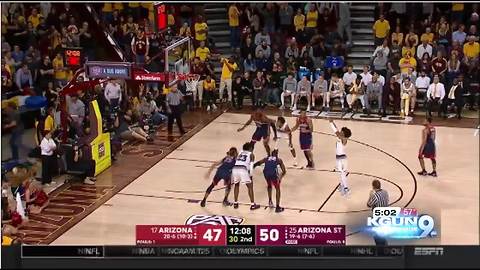 WATCH: Arizona Wildcats cheerleader ejected from ASU game in Tempe