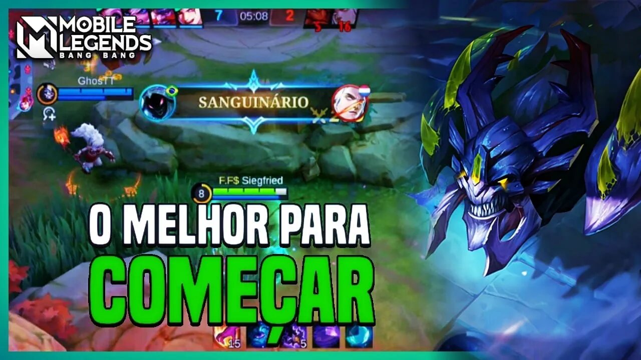 Esse Herói é PERFEITO Pra Jungle Focar os OBJETIVOS | MLBB