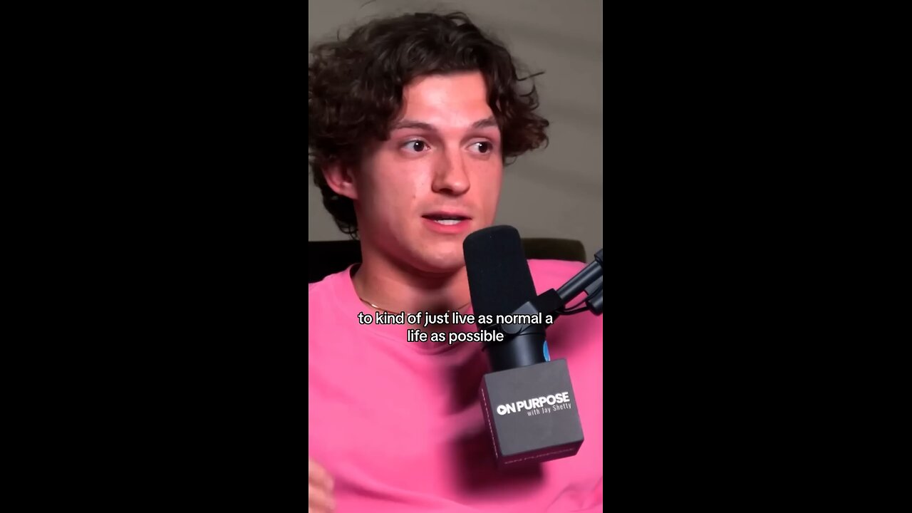 Tom Holland talks about his relationship with Hollywood #shorts #tomholland #jayshetty