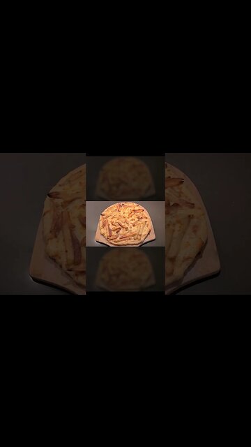 A Poutine Pizza! (Weirdoughs) #shorts