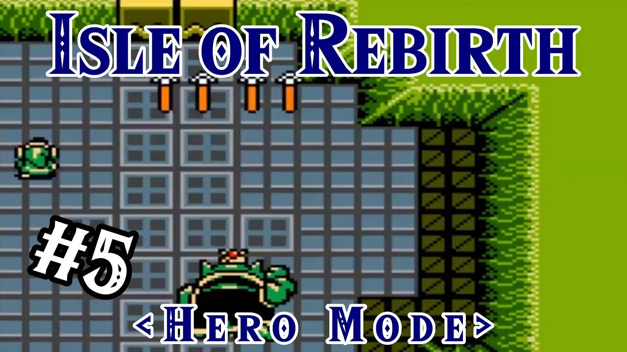 Delving into Grottos - Isle of Rebirth (Hero Mode) | Zelda Classic: Part 5