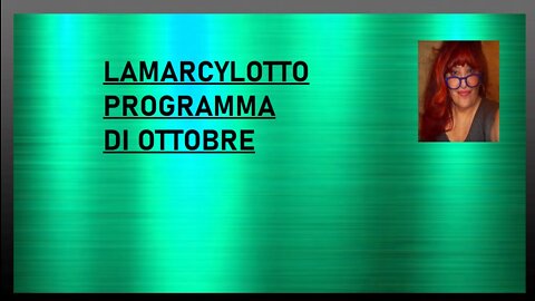 PROGRAMMA DI OTTOBRE CICLO DELLA LUNA