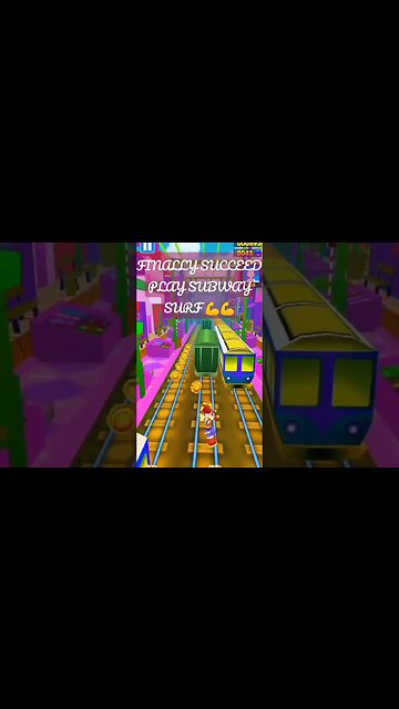 FINALLY SUCCEED PLAY SUBWAY SURF 💪